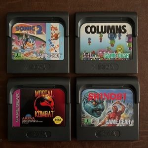 Sega Game Gear game bundle!